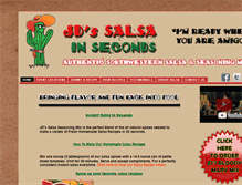 Tablet Screenshot of jdsalsa.com